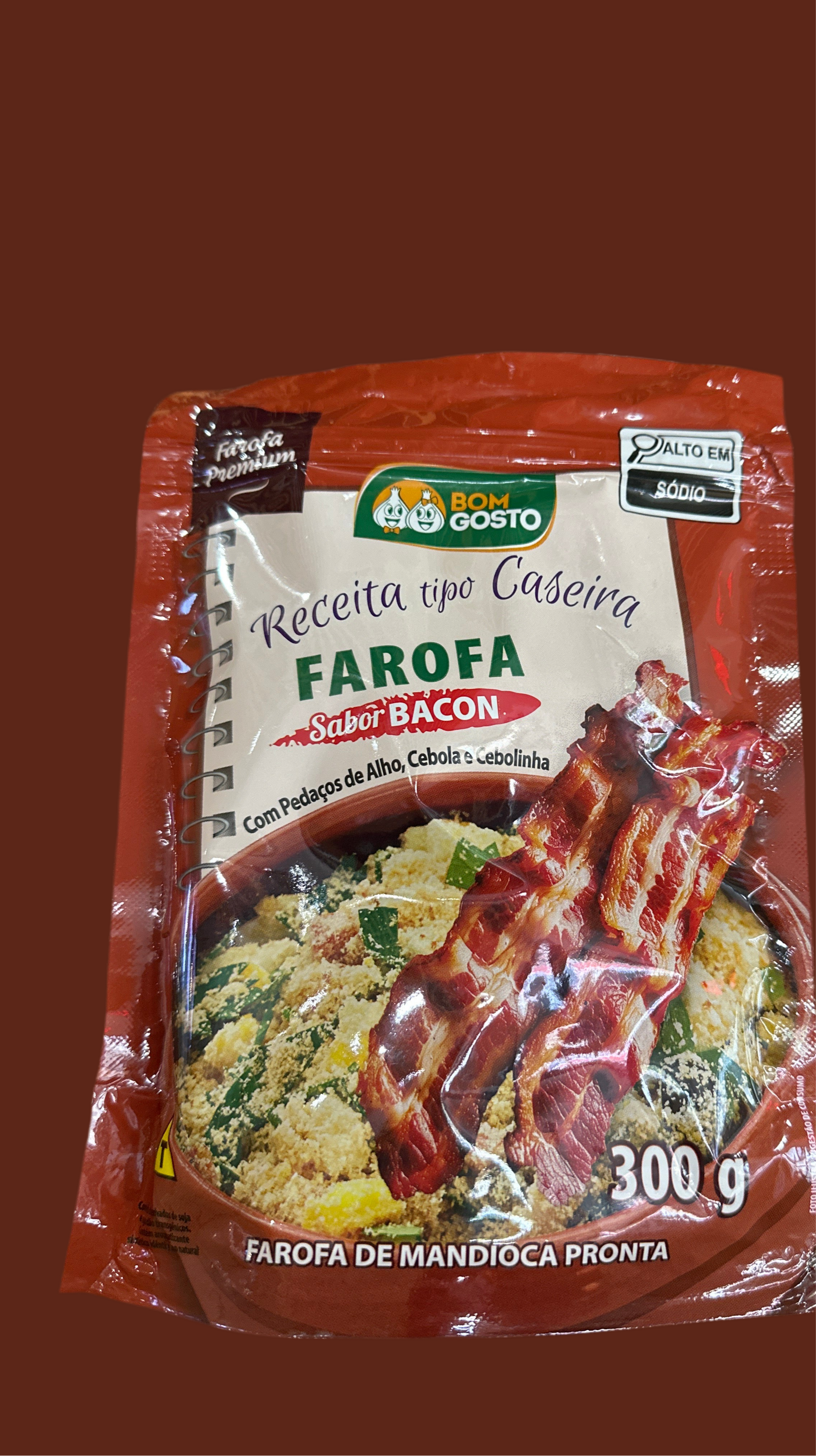 Bom Gosto Farofa Bacon