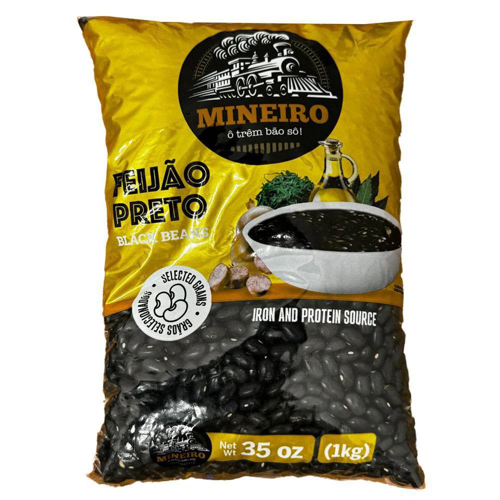 Mineiro Feijao Preto 1 Kg
