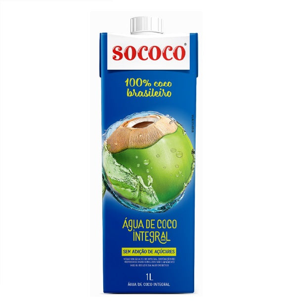 AGUA DE COCO SOCOCO TP 12X1LT