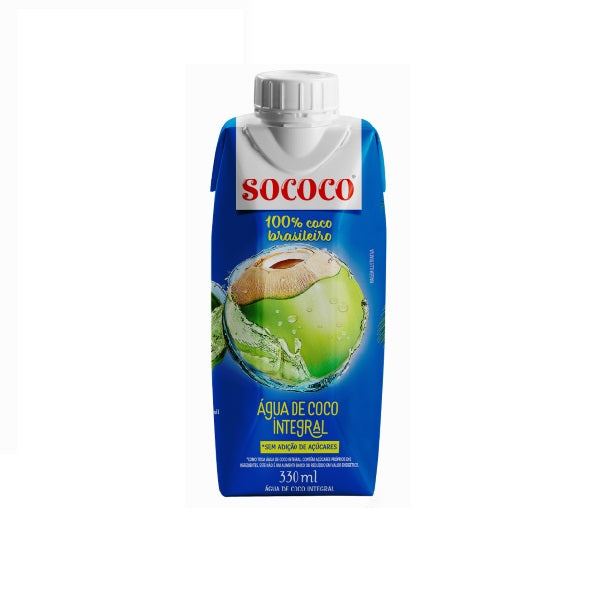 AGUA DE COCO SOCOCO TP 12x330ML