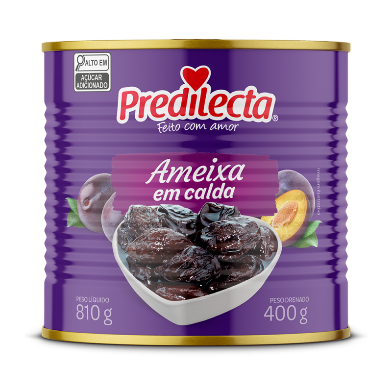 AMEIXA EM CALDA PREDILECTA LT 12x400G