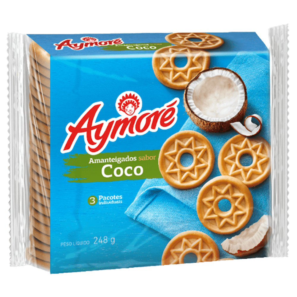 AYMORE AMANTEIGADOS COCO 248g