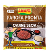 Amafil Farofa Pronta Carne Seca 250