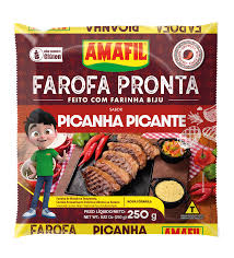 Amafil Farofa Pronta Picanha 250g