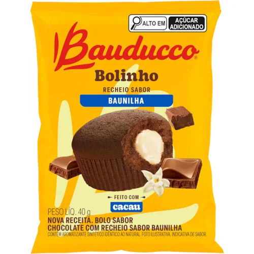 BAUDUCCO BOLINHO CHOC BRAN 40g