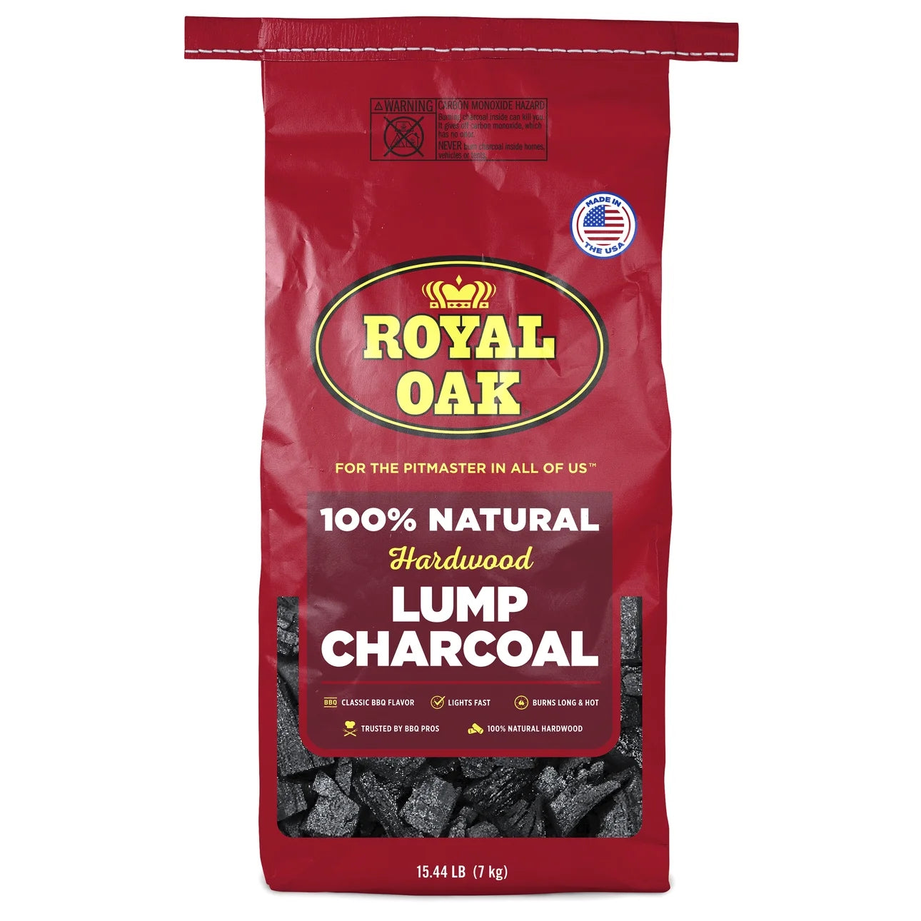 CARVAO - ROYAL OAK NATURAL LUMP CHARCOAL 15