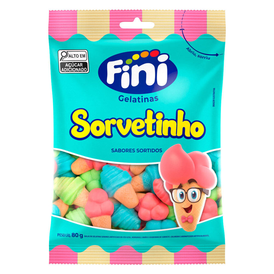 Fini Bala Gelatinosa Sorvetinho