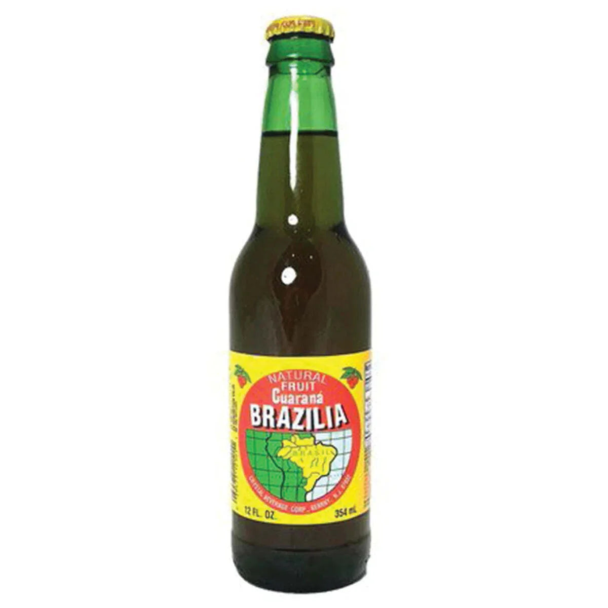Guarana Brazilia Bottle Glass 12oz