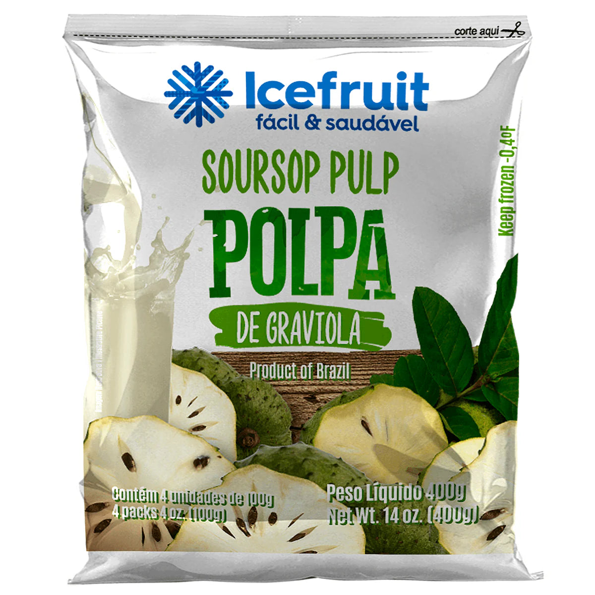 Ice Fruit Graviola Pulp 400g