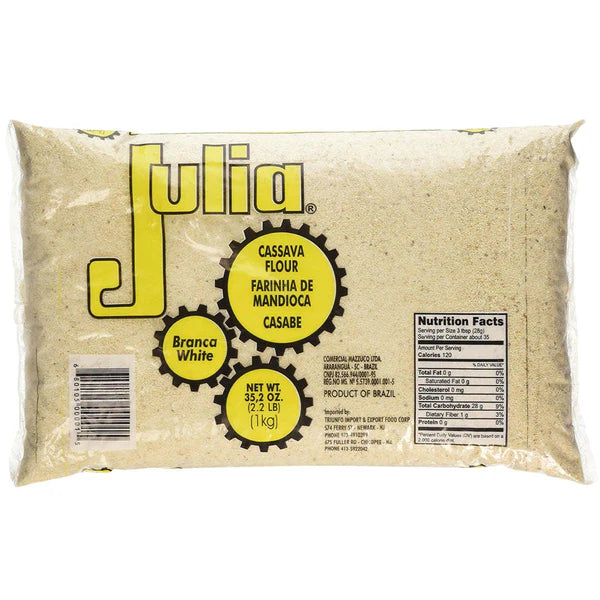 Julia Farinha De Mandioca Crua 1Kg