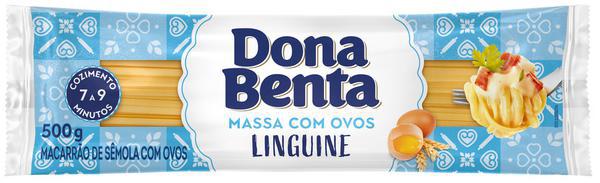 MASSA LINGUINE C OVOS DONA BENTA