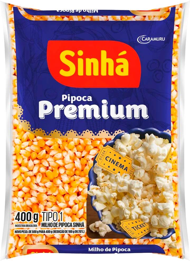MILHO DE PIPOCA PREMIUM SINHA