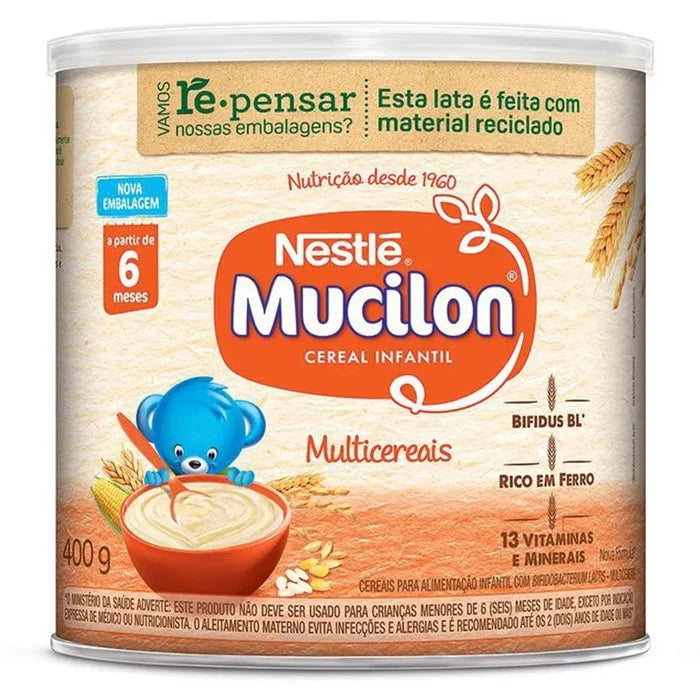 Nestle Mucilon Multicereais Lata