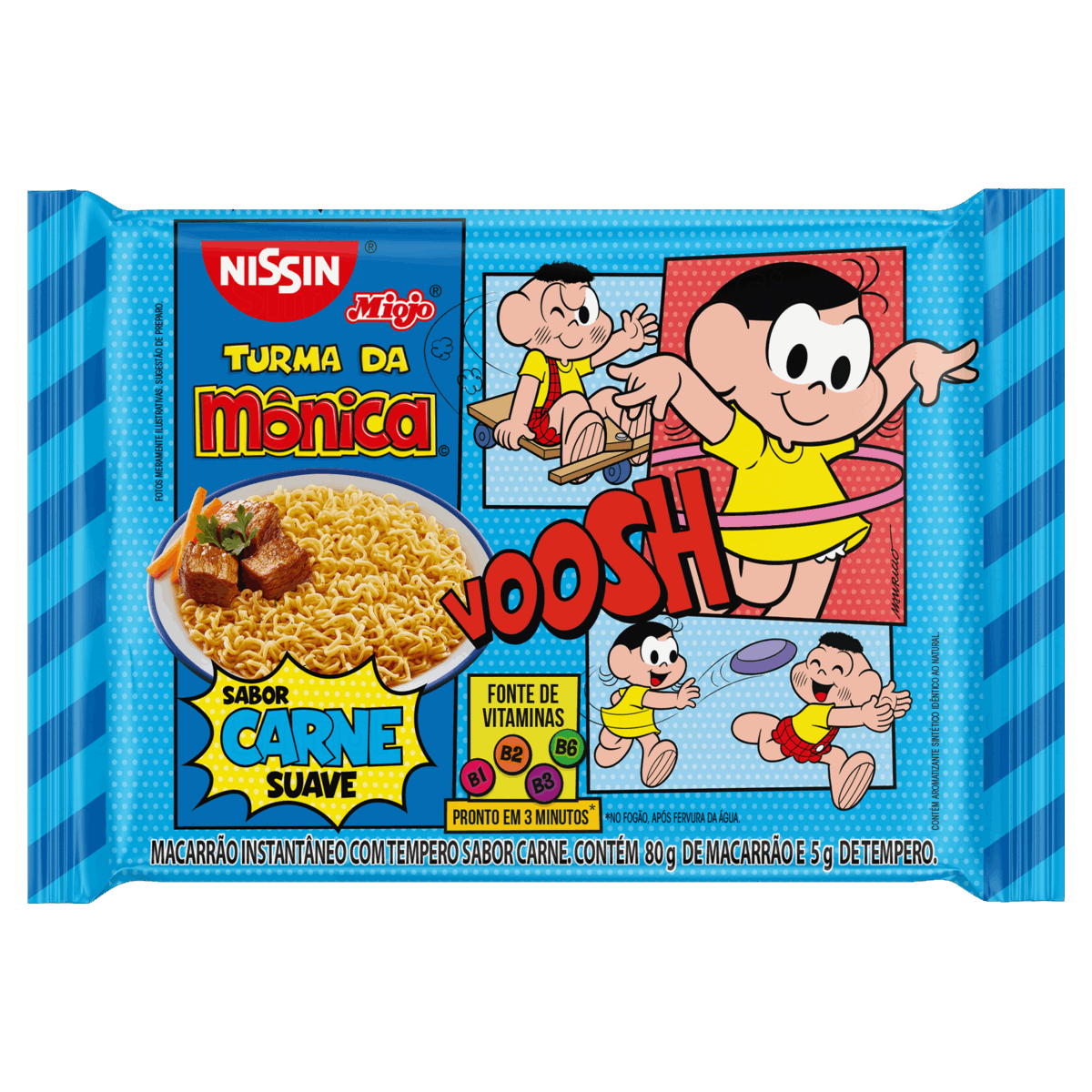 Nissin Turma da Monica Carne Suave