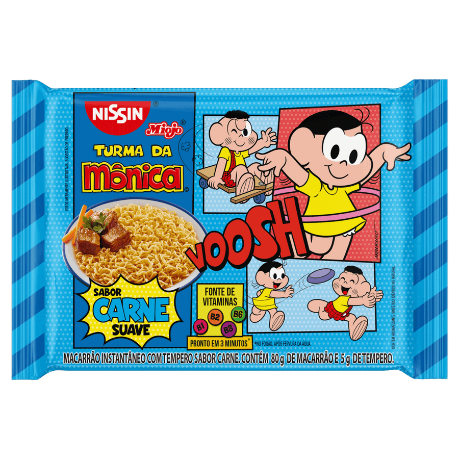 Nissin Turma da Monica Carne Suave