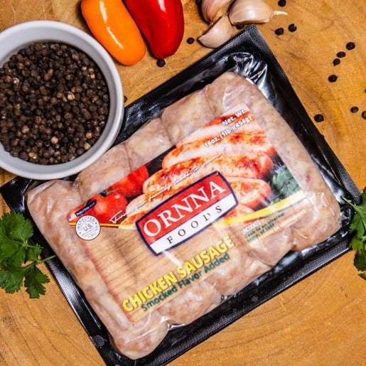 CHICKEN SAUSAGE - ORNNA FOODS