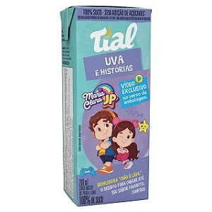 SUCO 100% DE UVA TIAL KIDS MARIA CLARA & JP