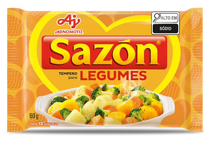 Sazon Legumes (Amarelo)