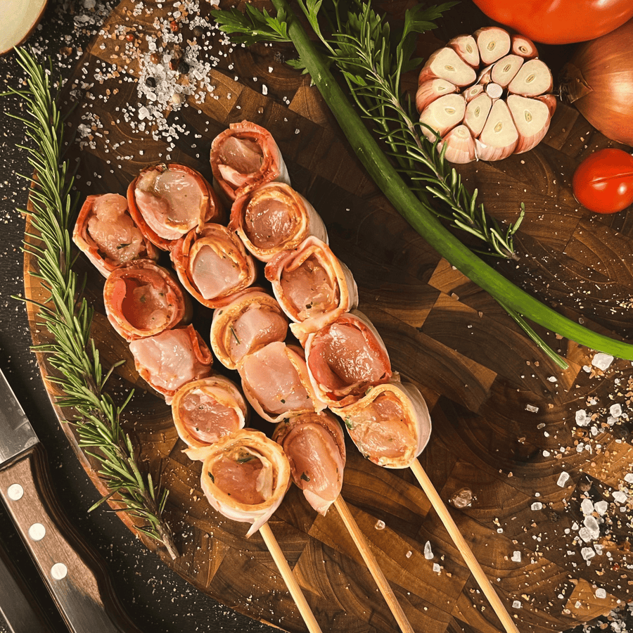 espetinho de frango chicken Medallion