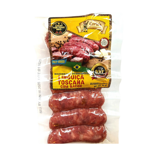 Corte's Linguica Toscana W/ Bacon